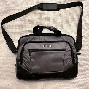 Kenneth Cole Messenger Bag- Gunmetal Gray